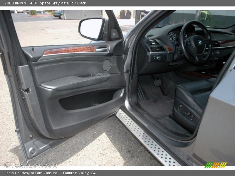 Space Grey Metallic / Black 2008 BMW X5 4.8i