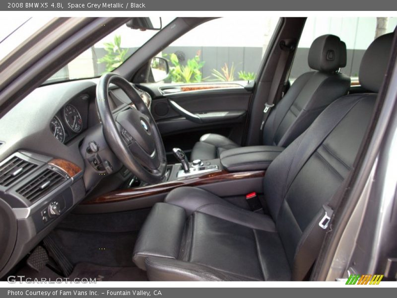 Space Grey Metallic / Black 2008 BMW X5 4.8i
