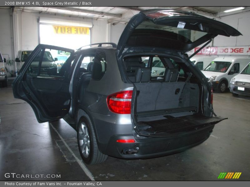 Space Grey Metallic / Black 2008 BMW X5 4.8i