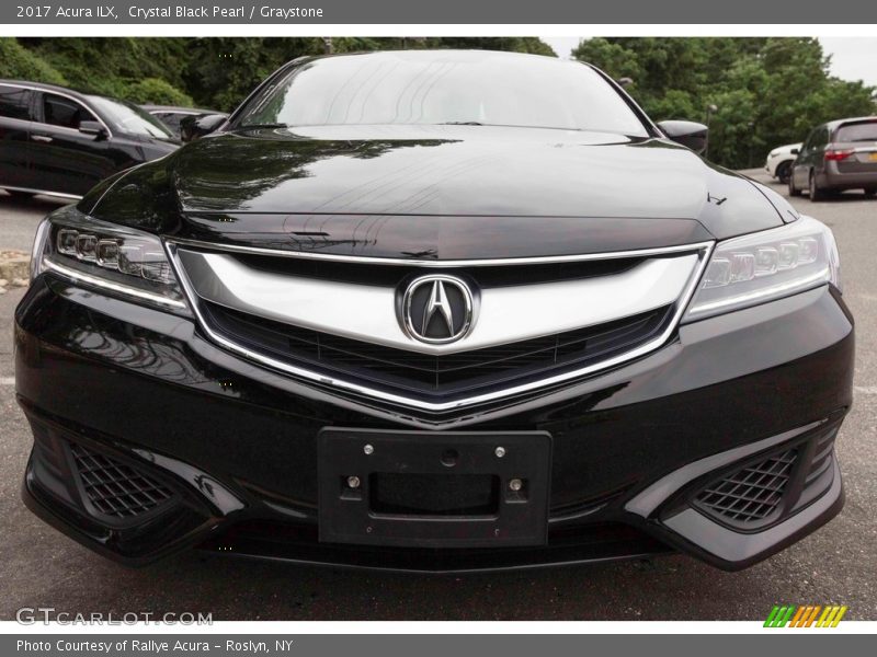 Crystal Black Pearl / Graystone 2017 Acura ILX