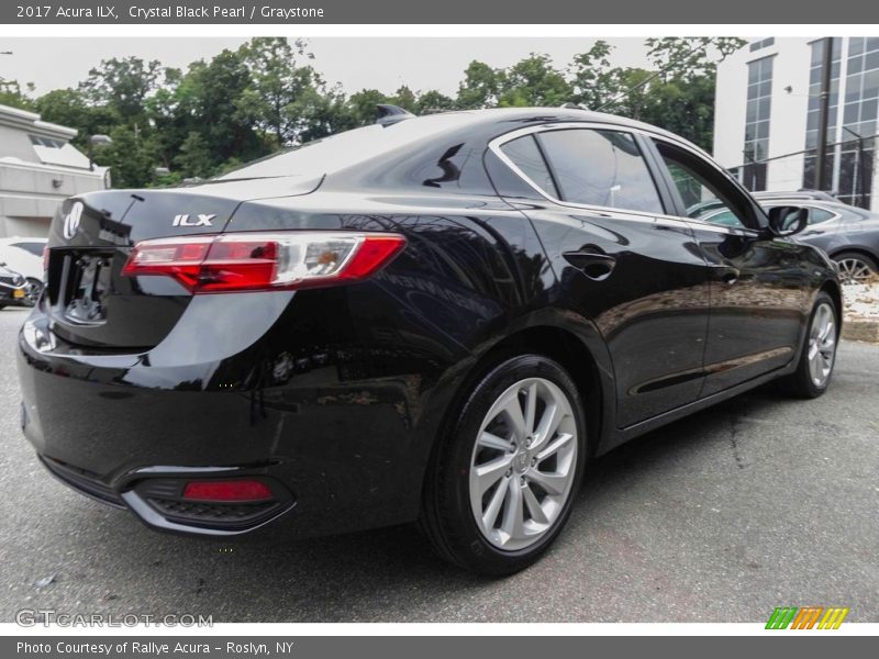 Crystal Black Pearl / Graystone 2017 Acura ILX
