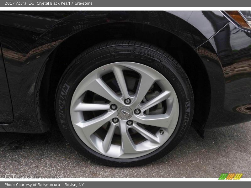 Crystal Black Pearl / Graystone 2017 Acura ILX