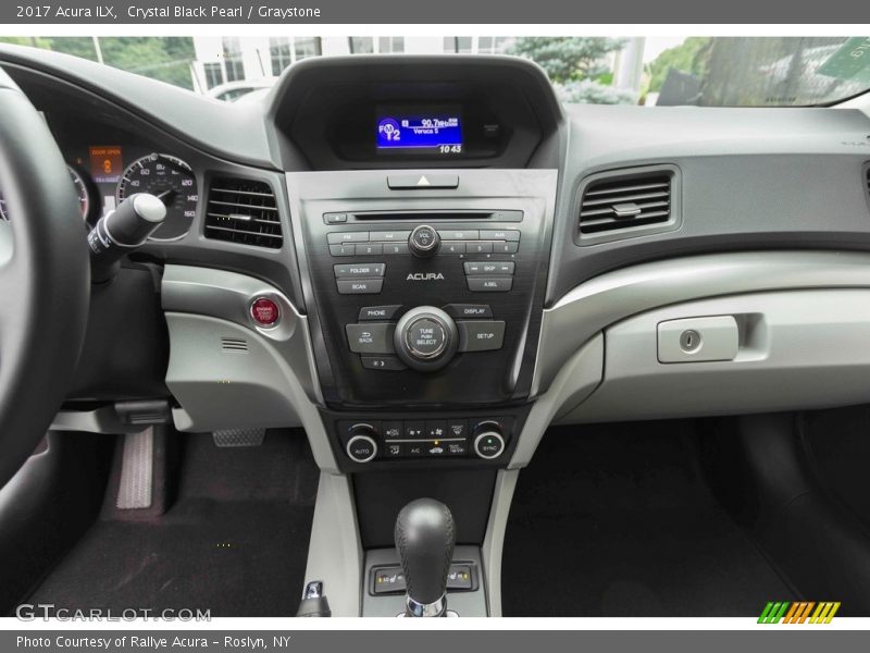 Crystal Black Pearl / Graystone 2017 Acura ILX