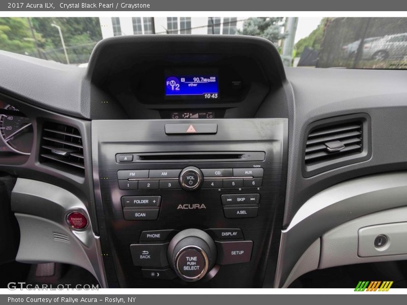 Crystal Black Pearl / Graystone 2017 Acura ILX