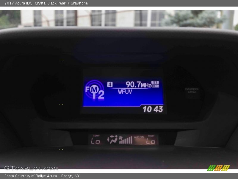 Crystal Black Pearl / Graystone 2017 Acura ILX