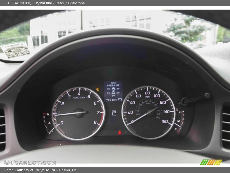 Crystal Black Pearl / Graystone 2017 Acura ILX