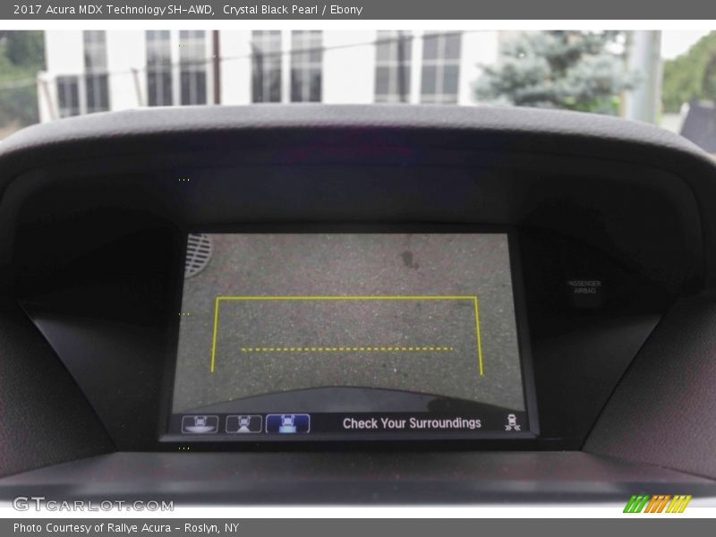 Crystal Black Pearl / Ebony 2017 Acura MDX Technology SH-AWD