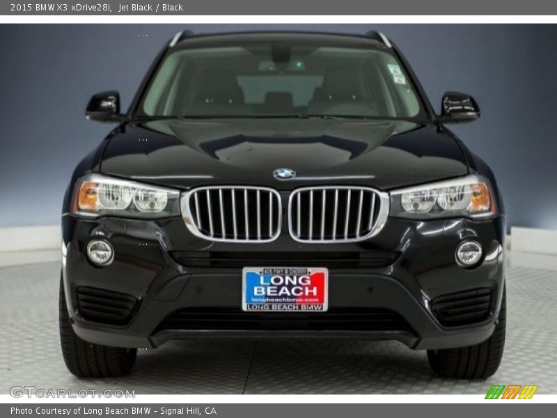 Jet Black / Black 2015 BMW X3 xDrive28i