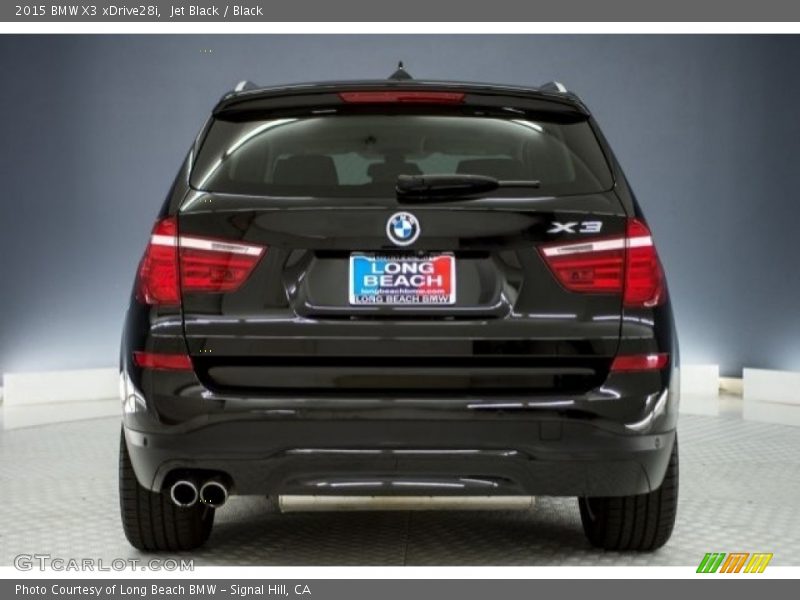 Jet Black / Black 2015 BMW X3 xDrive28i