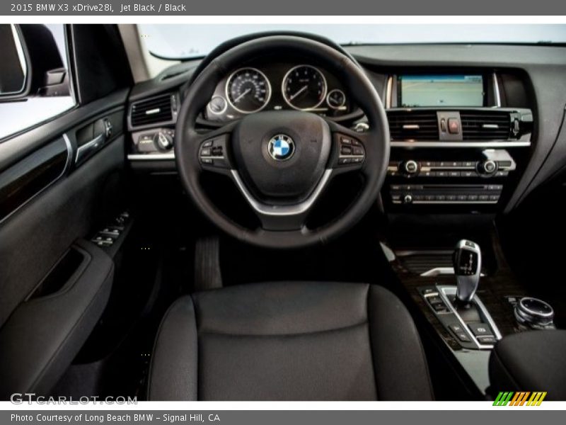 Jet Black / Black 2015 BMW X3 xDrive28i