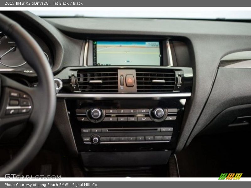 Jet Black / Black 2015 BMW X3 xDrive28i