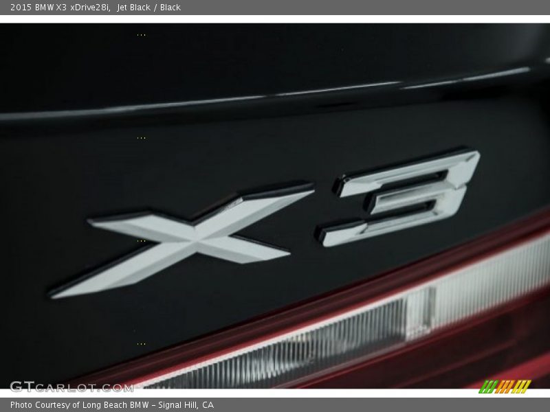 Jet Black / Black 2015 BMW X3 xDrive28i