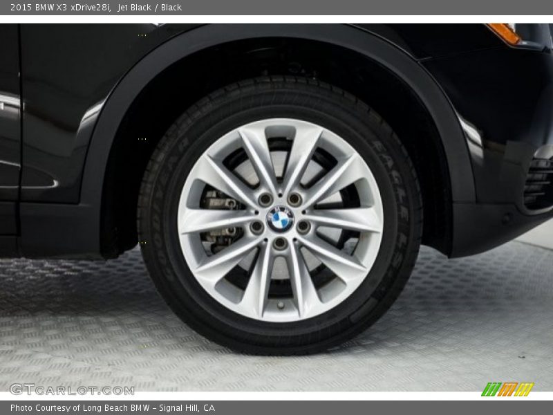 Jet Black / Black 2015 BMW X3 xDrive28i