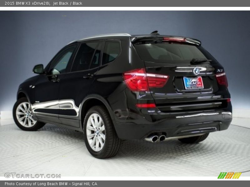 Jet Black / Black 2015 BMW X3 xDrive28i