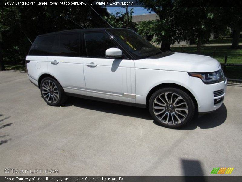 Fuji White / Ebony/Ebony 2017 Land Rover Range Rover Autobiography