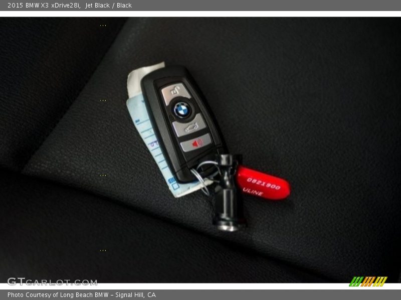 Jet Black / Black 2015 BMW X3 xDrive28i