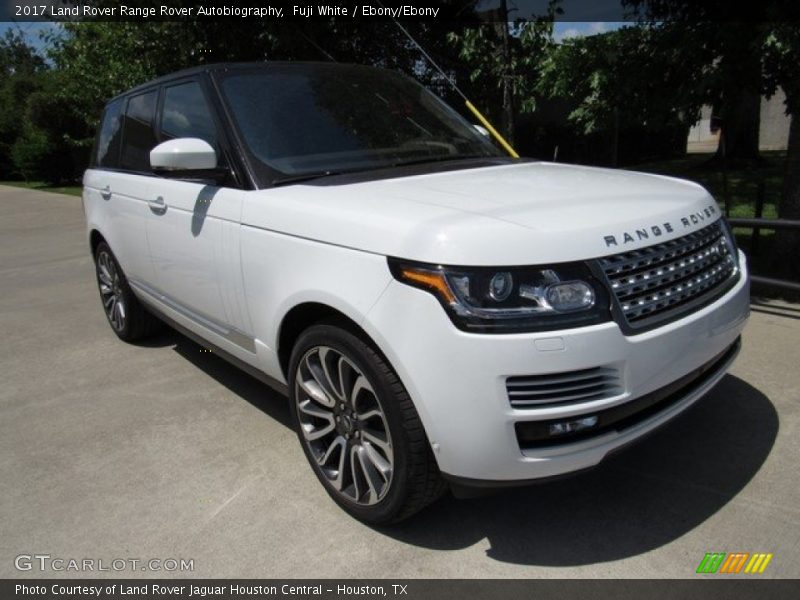 Fuji White / Ebony/Ebony 2017 Land Rover Range Rover Autobiography