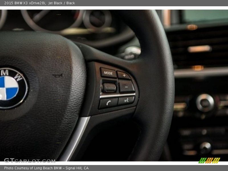 Jet Black / Black 2015 BMW X3 xDrive28i