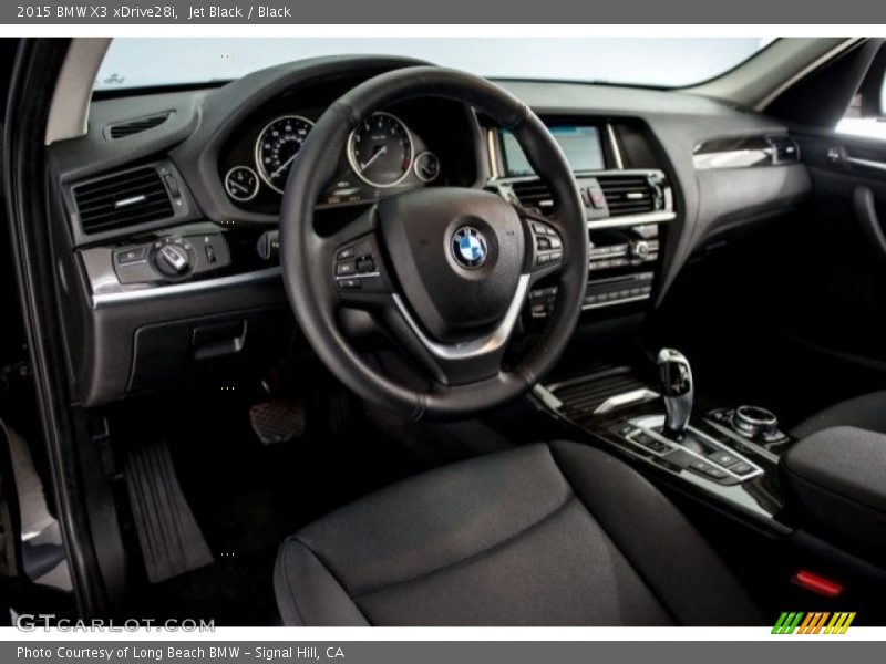 Jet Black / Black 2015 BMW X3 xDrive28i