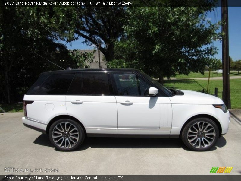 Fuji White / Ebony/Ebony 2017 Land Rover Range Rover Autobiography