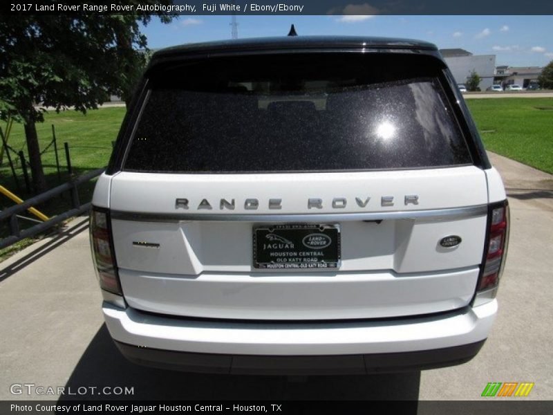 Fuji White / Ebony/Ebony 2017 Land Rover Range Rover Autobiography