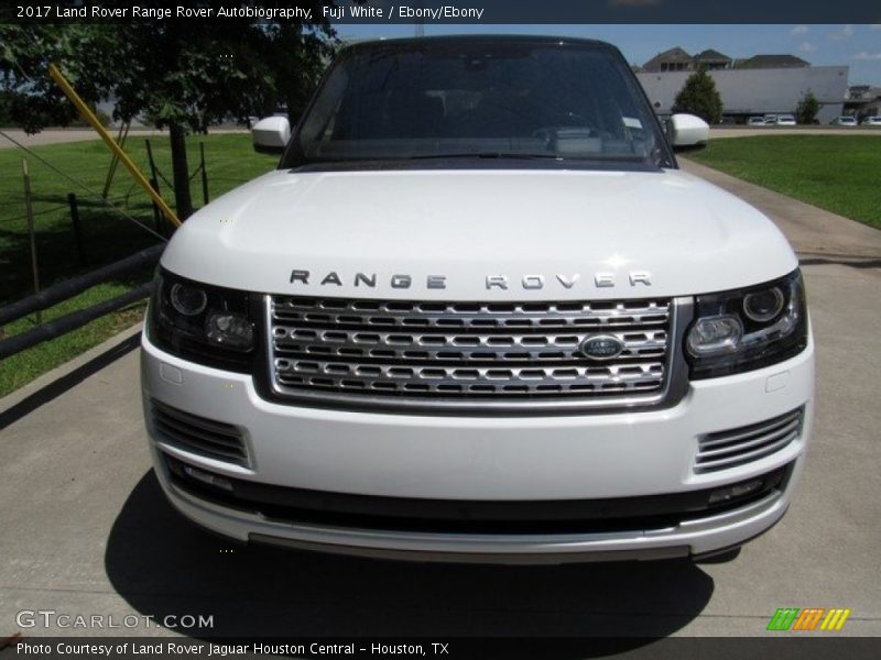 Fuji White / Ebony/Ebony 2017 Land Rover Range Rover Autobiography