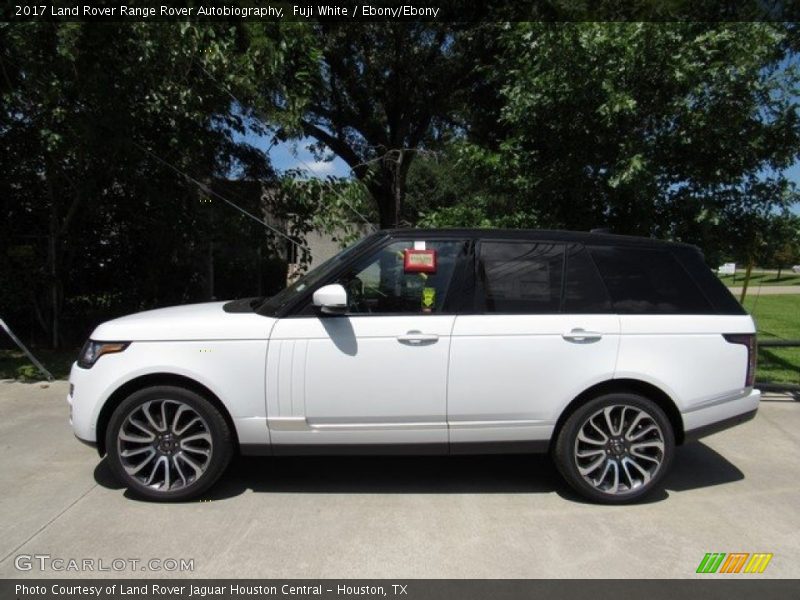 Fuji White / Ebony/Ebony 2017 Land Rover Range Rover Autobiography