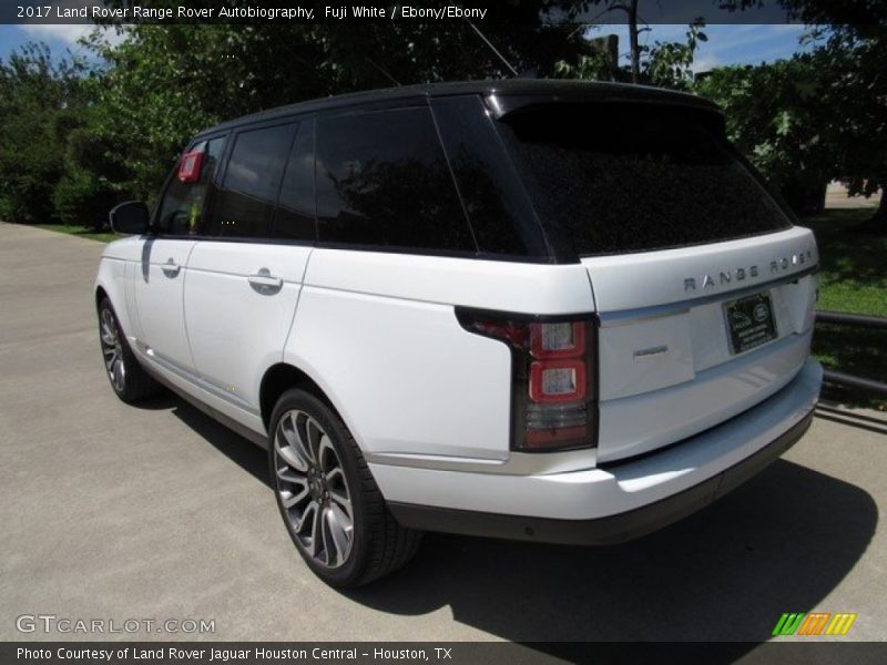 Fuji White / Ebony/Ebony 2017 Land Rover Range Rover Autobiography