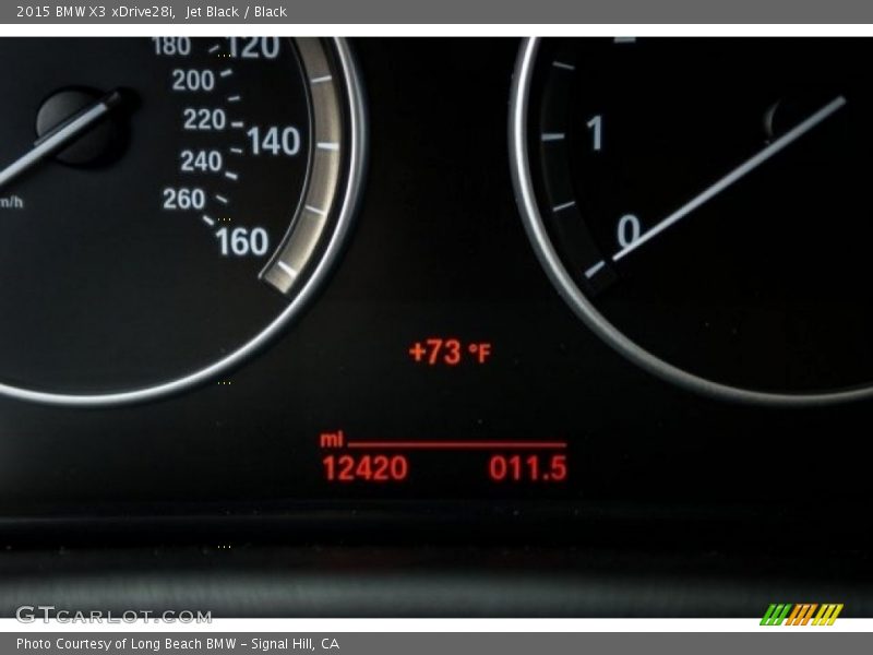 Jet Black / Black 2015 BMW X3 xDrive28i