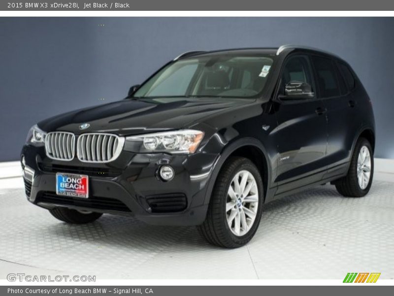 Jet Black / Black 2015 BMW X3 xDrive28i