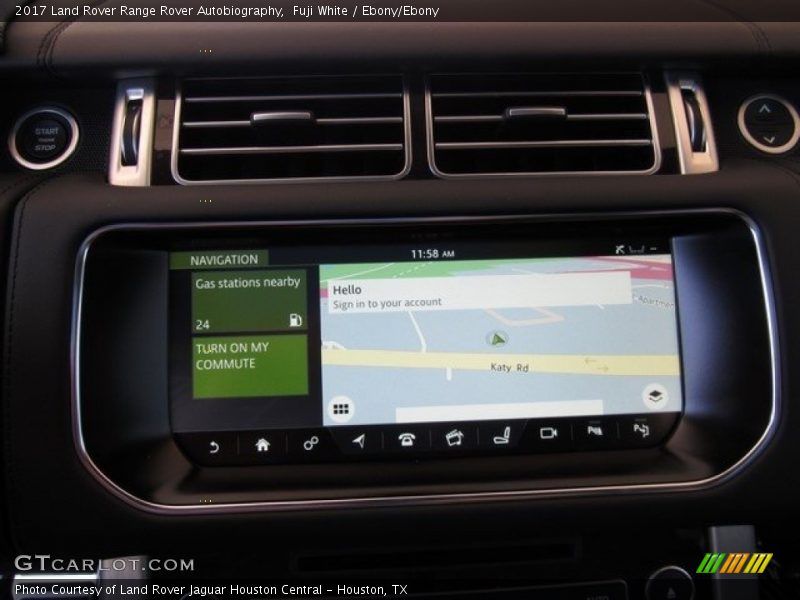 Fuji White / Ebony/Ebony 2017 Land Rover Range Rover Autobiography