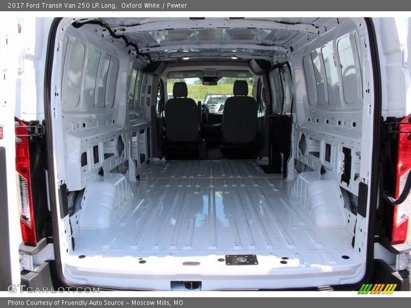 Oxford White / Pewter 2017 Ford Transit Van 250 LR Long