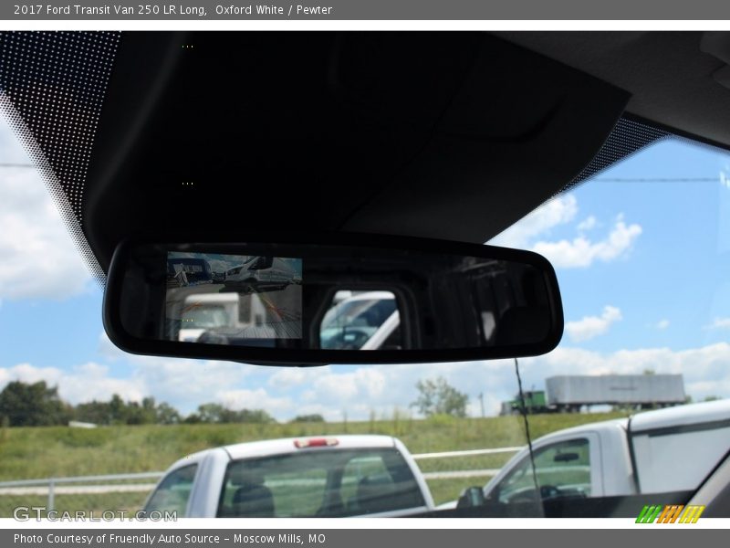 Oxford White / Pewter 2017 Ford Transit Van 250 LR Long