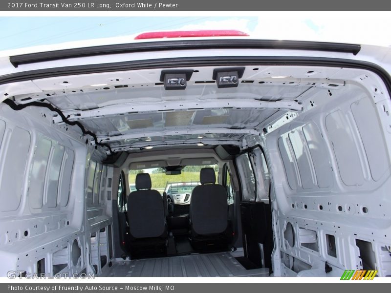 Oxford White / Pewter 2017 Ford Transit Van 250 LR Long