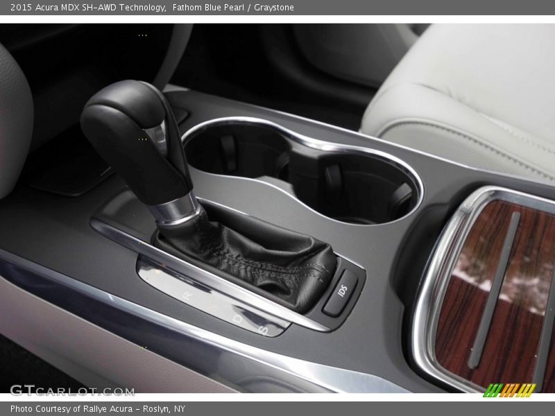 Fathom Blue Pearl / Graystone 2015 Acura MDX SH-AWD Technology