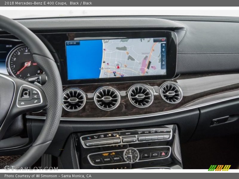 Black / Black 2018 Mercedes-Benz E 400 Coupe