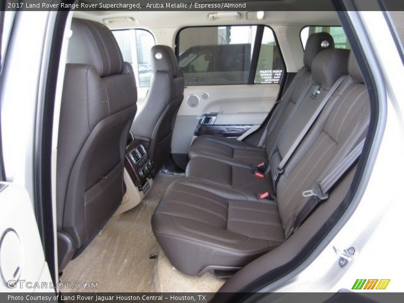 Aruba Metallic / Espresso/Almond 2017 Land Rover Range Rover Supercharged