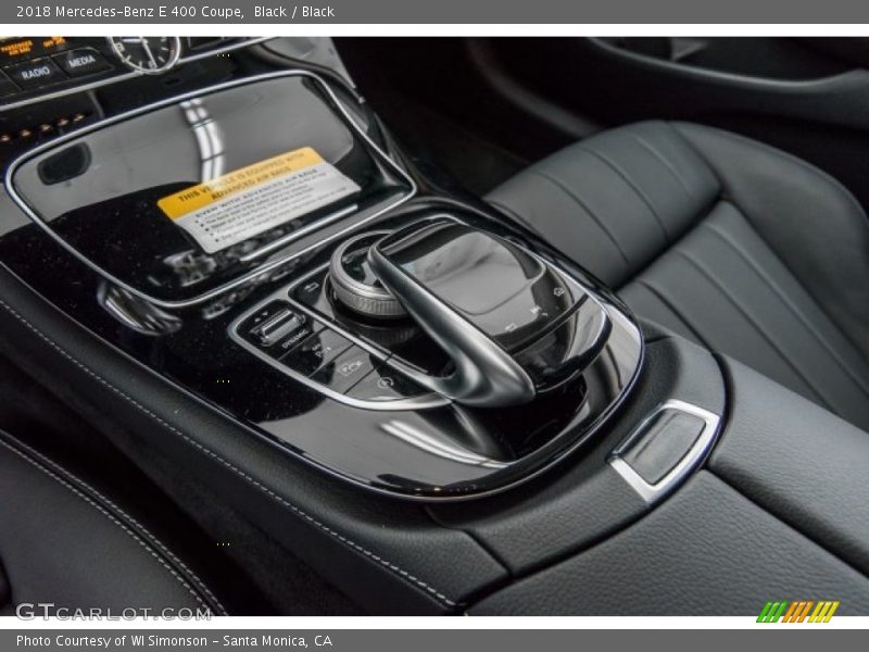 Black / Black 2018 Mercedes-Benz E 400 Coupe