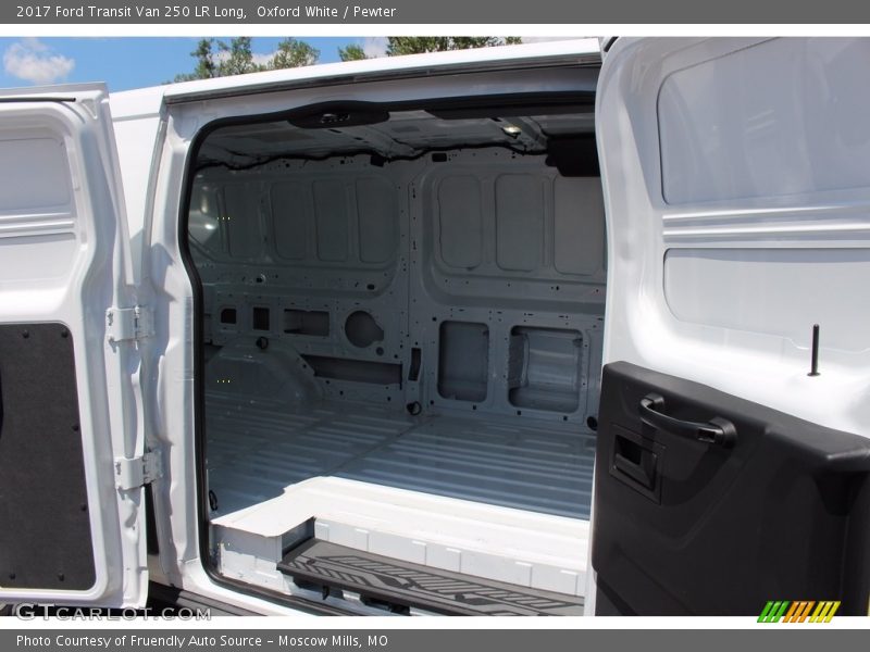 Oxford White / Pewter 2017 Ford Transit Van 250 LR Long