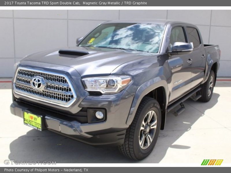 Magnetic Gray Metallic / TRD Graphite 2017 Toyota Tacoma TRD Sport Double Cab