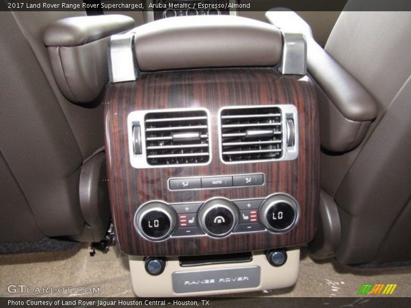 Aruba Metallic / Espresso/Almond 2017 Land Rover Range Rover Supercharged