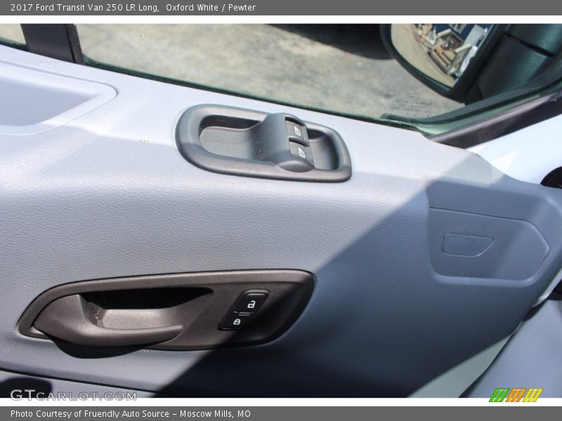 Oxford White / Pewter 2017 Ford Transit Van 250 LR Long