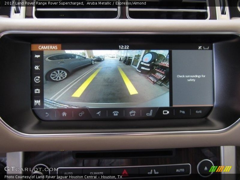 Aruba Metallic / Espresso/Almond 2017 Land Rover Range Rover Supercharged