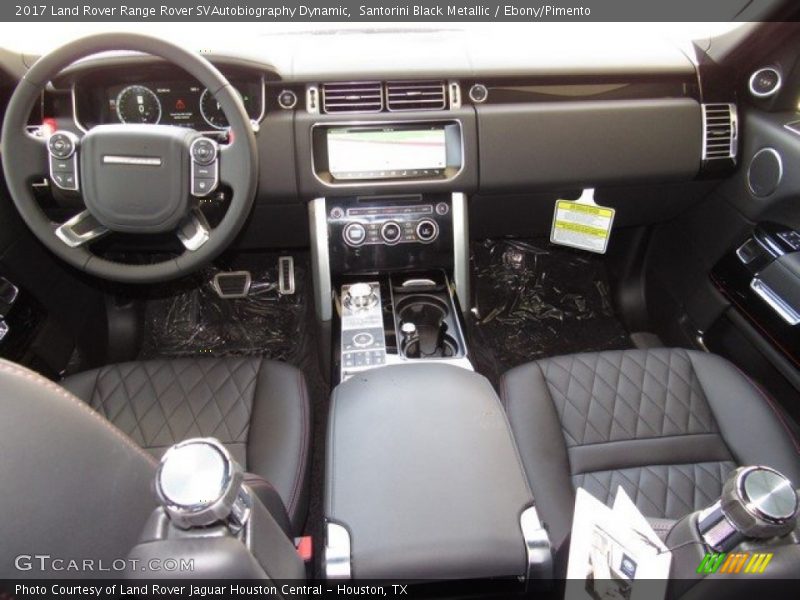 Dashboard of 2017 Range Rover SVAutobiography Dynamic