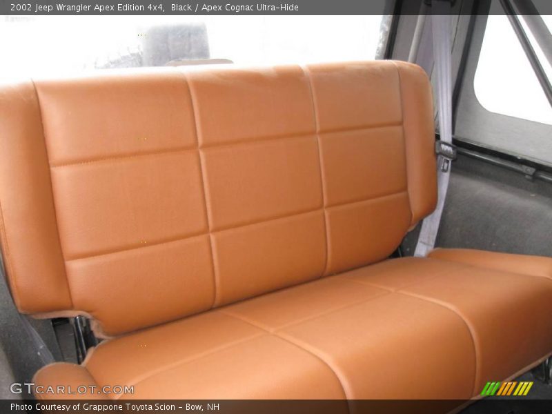 Black / Apex Cognac Ultra-Hide 2002 Jeep Wrangler Apex Edition 4x4