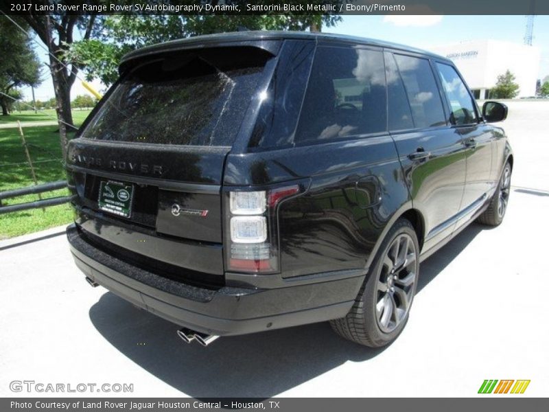 Santorini Black Metallic / Ebony/Pimento 2017 Land Rover Range Rover SVAutobiography Dynamic