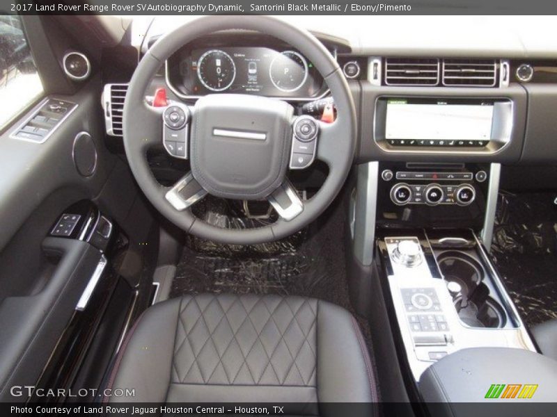 Santorini Black Metallic / Ebony/Pimento 2017 Land Rover Range Rover SVAutobiography Dynamic