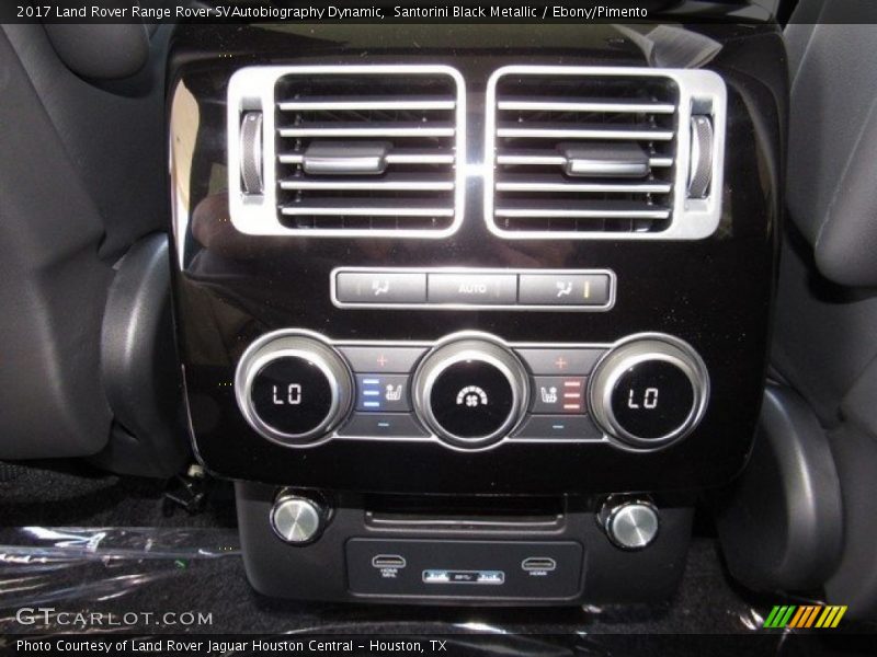 Santorini Black Metallic / Ebony/Pimento 2017 Land Rover Range Rover SVAutobiography Dynamic