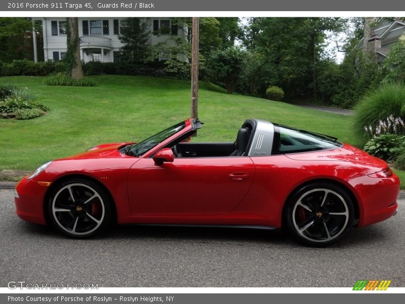  2016 911 Targa 4S Guards Red