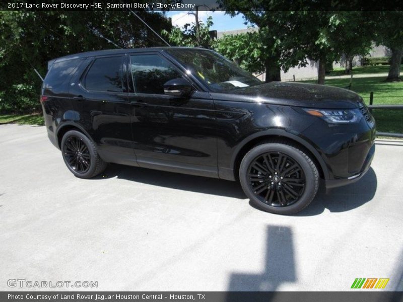 Santorini Black / Ebony/Ebony 2017 Land Rover Discovery HSE